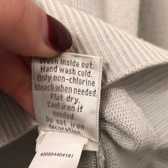 Lauren Conrad Grey Ice Cream Cone Sweater … - Picture 6 of 8